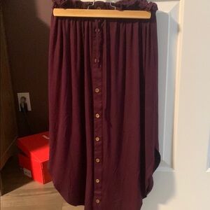 Jackson Rowe Deep Purple Elm Skirt